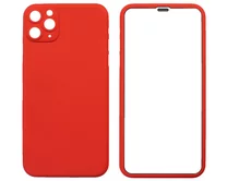 Защита 360 iPhone 11 Pro Max красная