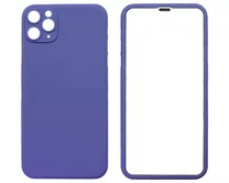 Защита 360 iPhone 11 Pro Max сиреневая