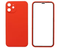 Защита 360 iPhone 12 mini красная