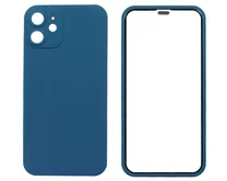 Защита 360 iPhone 12 mini синяя
