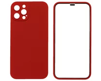 Защита 360 iPhone 12 Pro красная