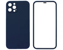 Защита 360 iPhone 12 Pro синяя