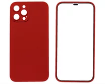 Защита 360 iPhone 12 Pro Max красная