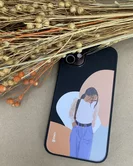 Чехол iPhone X/XS KSTATI Girl Art