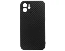 Чехол iPhone 12 Carbon (черный)