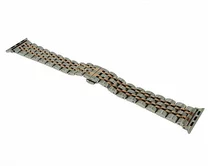 Ремешок Watch Series 38mm/40mm 7-bead серебро-розовый