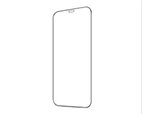 Защ. стекло iPhone XR/11 2D Тонкая рамка черное