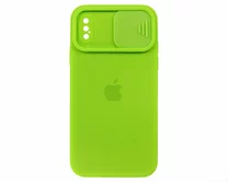 Чехол iPhone X/XS Protect Cam (зеленый)
