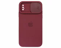 Чехол iPhone X/XS Protect Cam (фиолетовый)