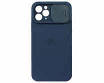 Чехол iPhone 11 Pro Protect Cam (темно-синий)