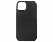 Чехол iPhone 14 Leather hi-copy (черный)