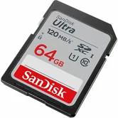 Карта памяти SDXC SanDisk Ultra (64GB cl10 UHS-I 120MB/s)