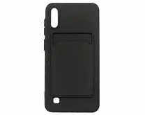 Чехол Samsung A10 A105F 2019 TPU CardHolder (черный)