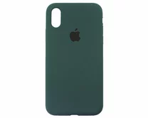 Чехол iPhone X/XS Silicone Case copy (#63 Navy Blue)
