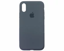 Чехол iPhone X/XS Silicone Case copy (#49 Lavender Gray)