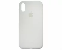 Чехол iPhone X/XS Silicone Case copy (#10 White)