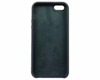 Чехол iPhone 5/5S Silicone Case copy (Midnight Blue)