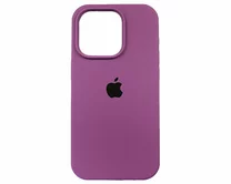 Чехол iPhone 14 Pro Silicone Case copy (#30 Grape)