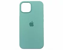 Чехол iPhone 14 Silicone Case copy (#44 Blue Sea)