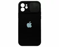 Чехол iPhone 12 Protect Cam (черный)