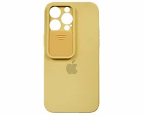 Чехол iPhone 14 Pro Max Protect Cam (желтый)