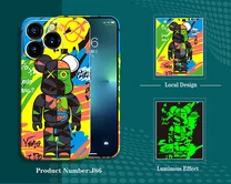 Чехол iPhone 13 Pro LUXO Kaws (J86)