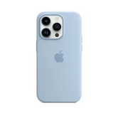Чехол iPhone 14 Pro Silicone Case MagSafe hi-copy (голубой)