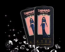 Защ. стекло iPhone 14 Diamond черное