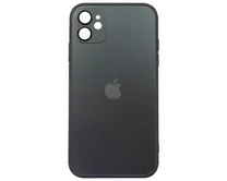 Чехол iPhone 11 AG-Glass MagSafe (черный)