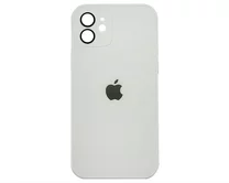 Чехол iPhone 12 AG-Glass MagSafe (белый)