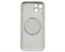 Чехол iPhone 14 AG-Glass MagSafe (белый)