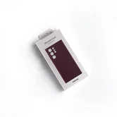 Чехол Samsung S22 Ultra Silicone Cover hi-copy (бордовый)
