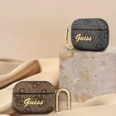 Чехол AirPods 3 GUESS (коричневый)