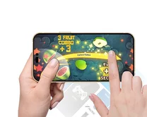 Защитное стекло iPhone 13 Pro Max/14 Plus ANANK Anti-fingerprint (для игр, не отставляет отпечатков пальцев) матовое черное