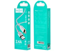 Кабель Hoco X95 Lightning - USB белый, 1м