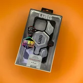 Чехол iPhone 14 UAG Monarch Kevlar (белый)
