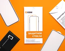 Защ. стекло GSM Base iPhone 12 Pro черное