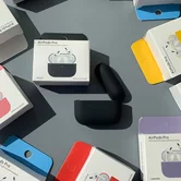 Чехол AirPods Pro Silicone Thin (#16 Black)