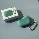 Чехол AirPods Pro2 Silicone Lychee (#8 Pine Green)