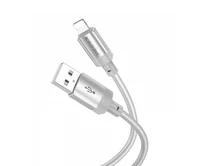 Кабель Borofone BX108 Lightning - USB серый, 1м