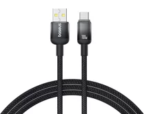 Кабель Baseus Discolor Series Fast Charging Cable Type-C - USB 100W черный, 1м