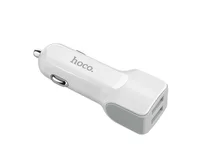 АЗУ-2USB Hoco Z23 2.4A, белый