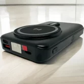 Внешний АКБ 10000 mAh MagSafe Borofone BJ67 Clever 22.5W+PD20W + кабель Type-C, Lightning, черный 