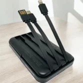 Внешний АКБ 10000 mAh MagSafe Borofone BJ67 Clever 22.5W+PD20W + кабель Type-C, Lightning, черный 