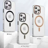 Чехол iPhone 16 Pro Max KEEPHONE Dazzle Pro (натурал титан)