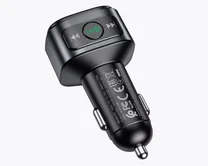 FM Modulator Hoco E67 Bluetooth, QC 3.0, черный