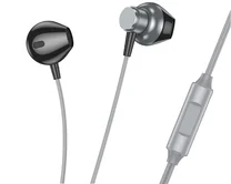 Наушники Hoco M125 с микрофоном серые
