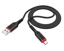 Кабель Hoco X59 microUSB - USB черный, 1м