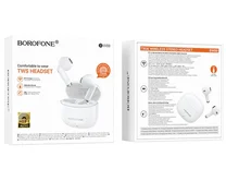 Bluetooth стереогарнитура Borofone BW88 белая